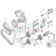 Genuine BMW Deflection pulley (11287500560)