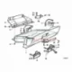 Genuine BMW Supporting bracket (51161913891)