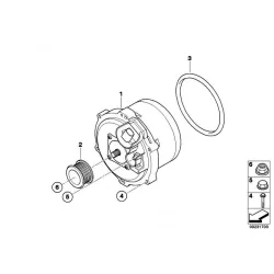 Genuine BMW EXCH generator, water-cooled (12317508054)