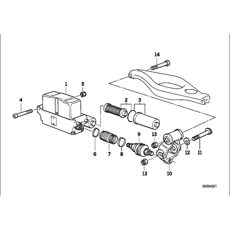 Original BMW Stelleinheit (33341137118)