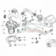 Genuine BMW Suction pipe (11721438104)