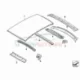 Genuine BMW UPPER APRON (41327144965)