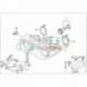 Genuine BMW Bracket headlight right (63117162090)