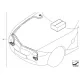 Genuine BMW Retrofit kit, headlight cleaning system (61670149016)