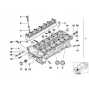 Genuine BMW Cylinder head with bearing ledges (11127514540)