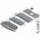 Genuine BMW Engine encapsulation, front (51757428176)