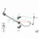 Genuine BMW Stabilizer support (31356861472)