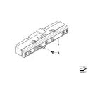 Genuine BMW Switch unit, centre console (61317839178)