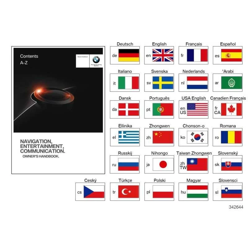 Genuine BMW Operating instructions, Infotainment (01402926912)
