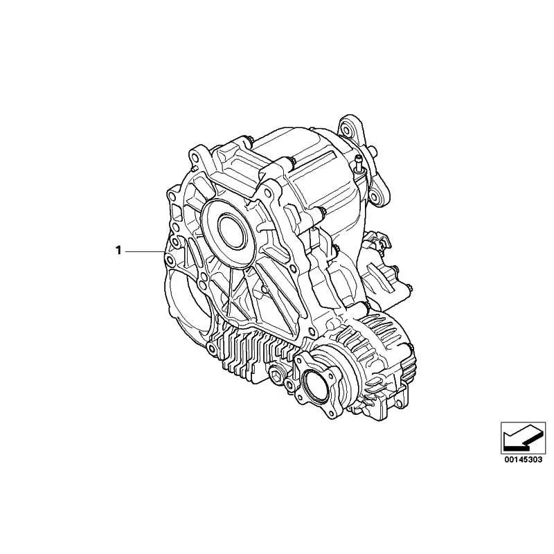 Genuine BMW Exch.-AUXILIARY TRANSMISSION (27107599693)