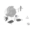 Genuine BMW LED module, cornering light, left (63117352477)