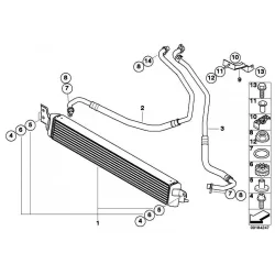 Genuine BMW Engine-oil cooler (17212284075)