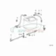Genuine BMW Square headed bolt (12421724627)