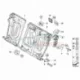 Original BMW Rahmen Rückenlehne links (52207247749)