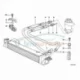 Genuine BMW Threaded pipe joint (17211723261)