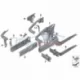 Genuine BMW Rear left engine support (41007377919)