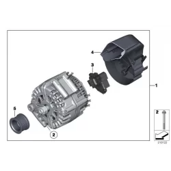 Genuine BMW EXCH generator (12317603783)