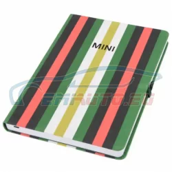 Original BMW MINI Notebook Striped (80242465938)