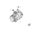 Genuine BMW Air-conditioner compressor (64509180547)