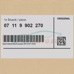Genuine BMW Hex bolt (07119902270)