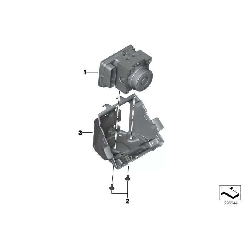 Original BMW Druckmodulator (34518549461)