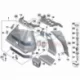 Genuine BMW Bracket rubber spring (51477241739)