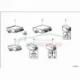 Genuine BMW Adapter, central locking system (61358353570)