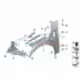Genuine BMW Bracket, side panel column A left (41007449391)
