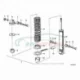 Original BMW Federbein hinten links (33531236110)