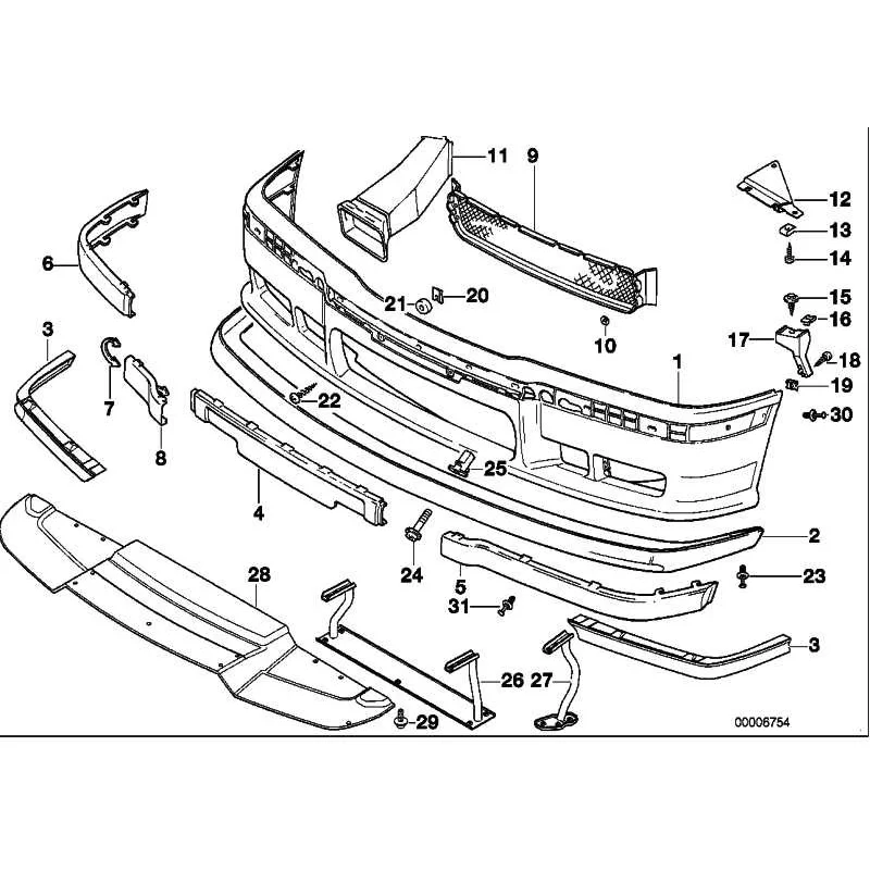 Genuine BMW Hex Bolt (07147147555)