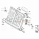 Original BMW Rahmen Rückenlehne links (52207248102)