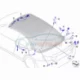 Original BMW Microschalter Grundplatte (54377390495)