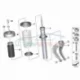 Genuine BMW Spring strut, front (31316851749)