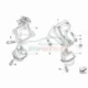 Genuine BMW Engine supporting bracket, left (22116777267)