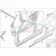 Genuine BMW Right interior side frame (41217022022)