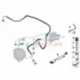 Genuine BMW Cable alternator-starter-base B+ (12427588109)