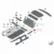 Genuine BMW Top, engine support extension (41007444028)