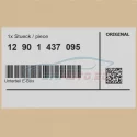 Genuine BMW Bottom part, E-Box (12901437095)