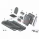 Genuine BMW Heating element, basic backrest, right (52207392722)