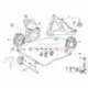 Genuine BMW Engine supporting bracket, left (22116774299)