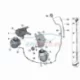 Genuine BMW Engine mount, left (22116860481)