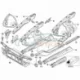 Genuine BMW Front left engine support (41118203427)