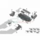 Genuine BMW Rear diffuser front section (51757340784)