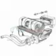 Genuine BMW Return hose (64211363015)