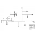 Genuine BMW Engine wiring harness, periphery module (12511439177)