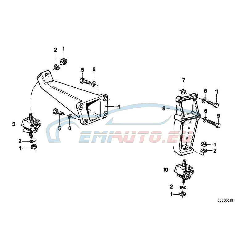 Genuine BMW Hex Bolt (07119912524)