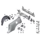 Genuine Mini RIGHT REAR SIDE PANEL (41007230554)