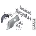 Genuine Mini RIGHT REAR SIDE PANEL (41007230554)