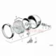 Genuine BMW Reflector (63121243538)