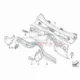 Genuine BMW Cover panel, engine compartment, right (41217135630)